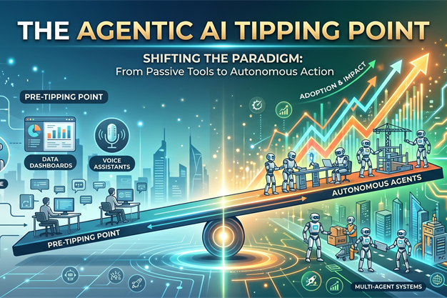 The Agentic AI Tipping Point: From Overhyped Pilots to Trusted Digital Coworkers in 2026