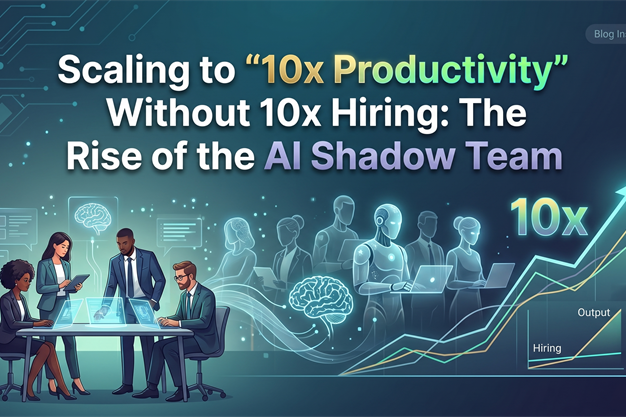 Scaling to “10x Productivity” Without 10x Hiring: The Rise of the AI Shadow Team