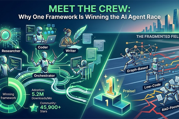 Meet the Crew: Why One Framework Is Winning the AI Agent Race